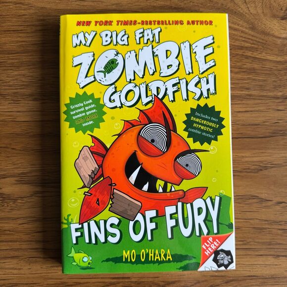 My Big Fat Zombie Goldfish Boxed Set: 3 Books The Seaquel Fins of Fury Mo O'Hara - Picture 9 of 13